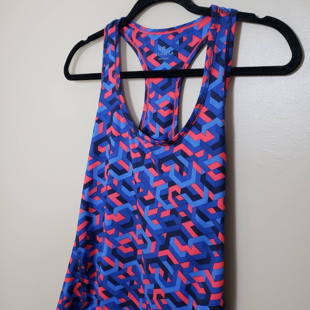 Sold Athleta Geometric Tank - Picture 2 of 5